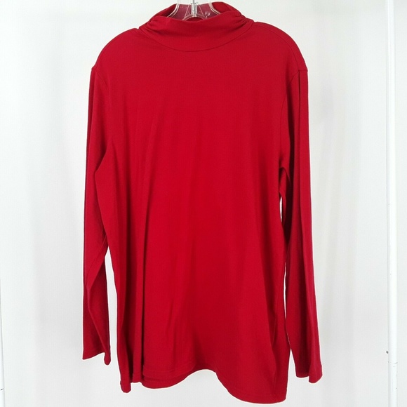 White Stag Women's Long Sleeve Size XXL Red Cotton - Picture 1 of 5